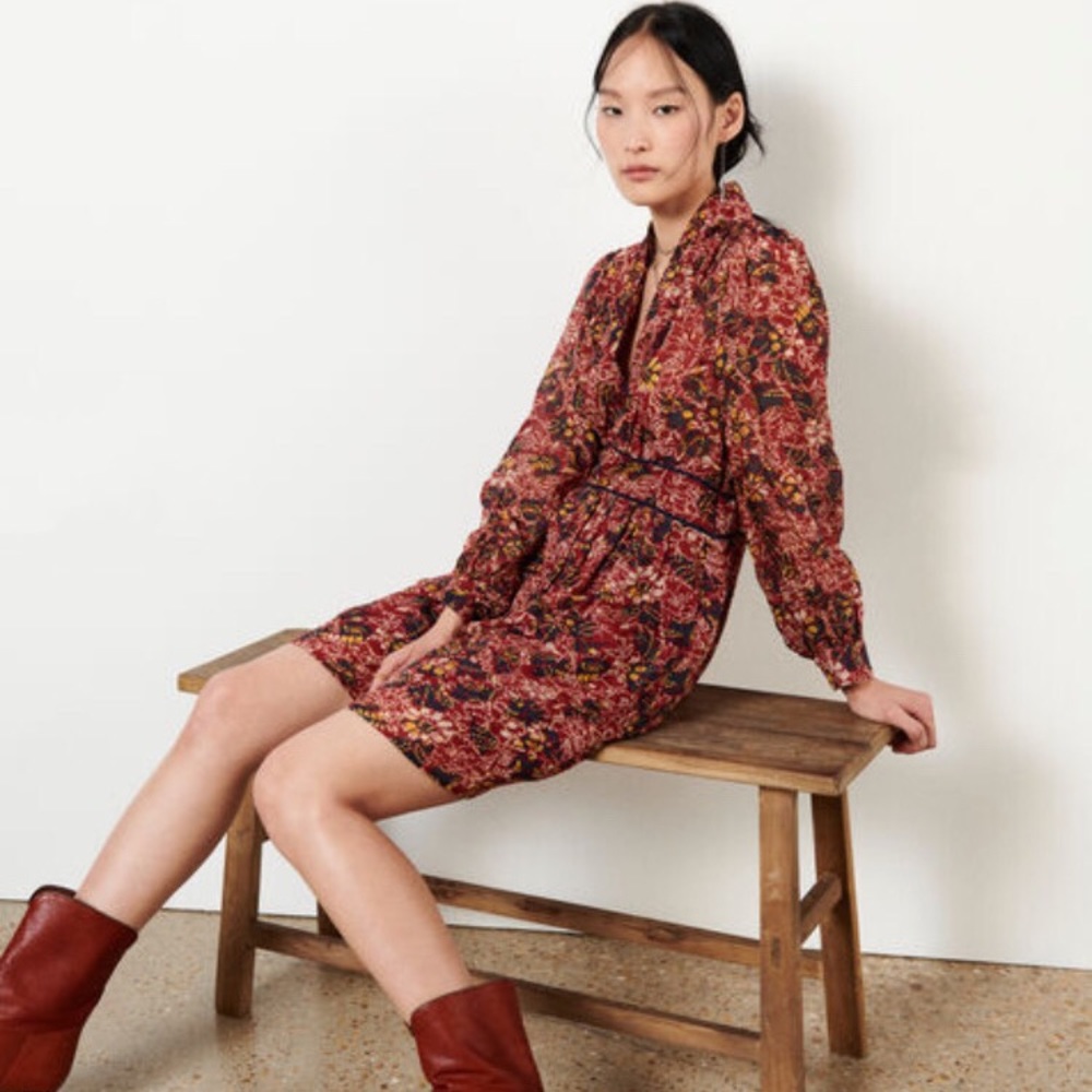 Ba&sh giani short print dress
